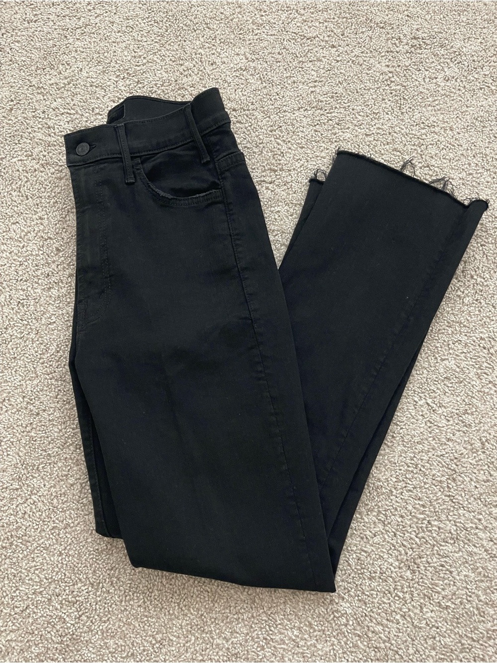 Mother- The Hustler Ankle Fray Jeans